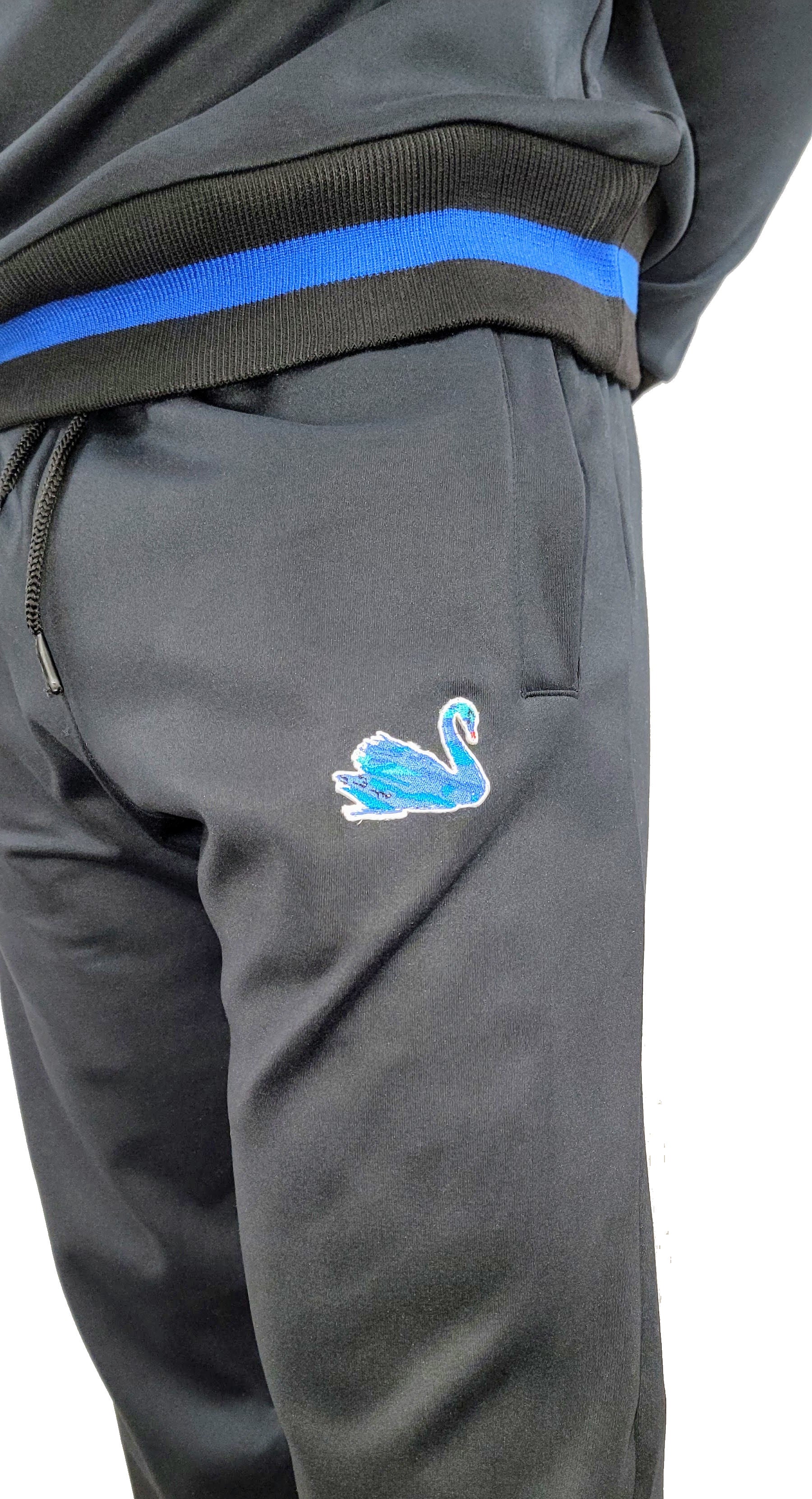 Blue Camo Swan Joggers