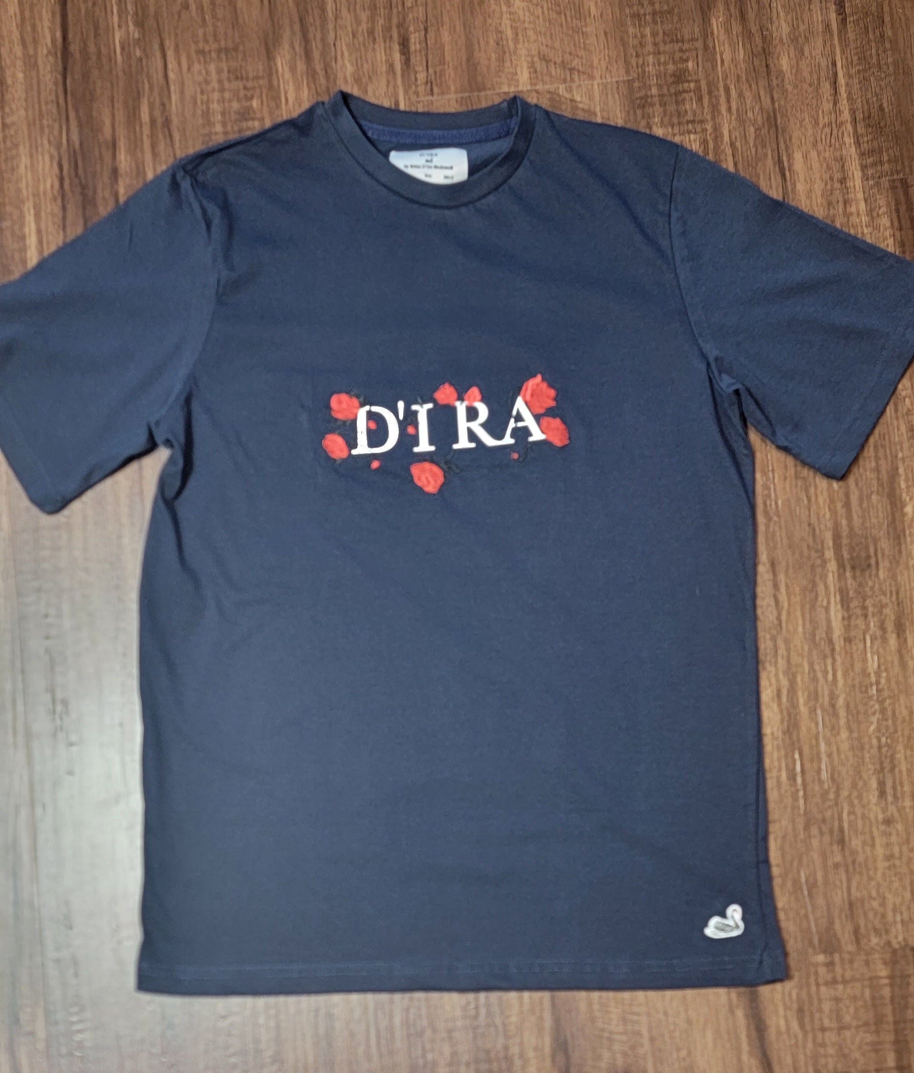 Navy Game of Roses T-Shirt