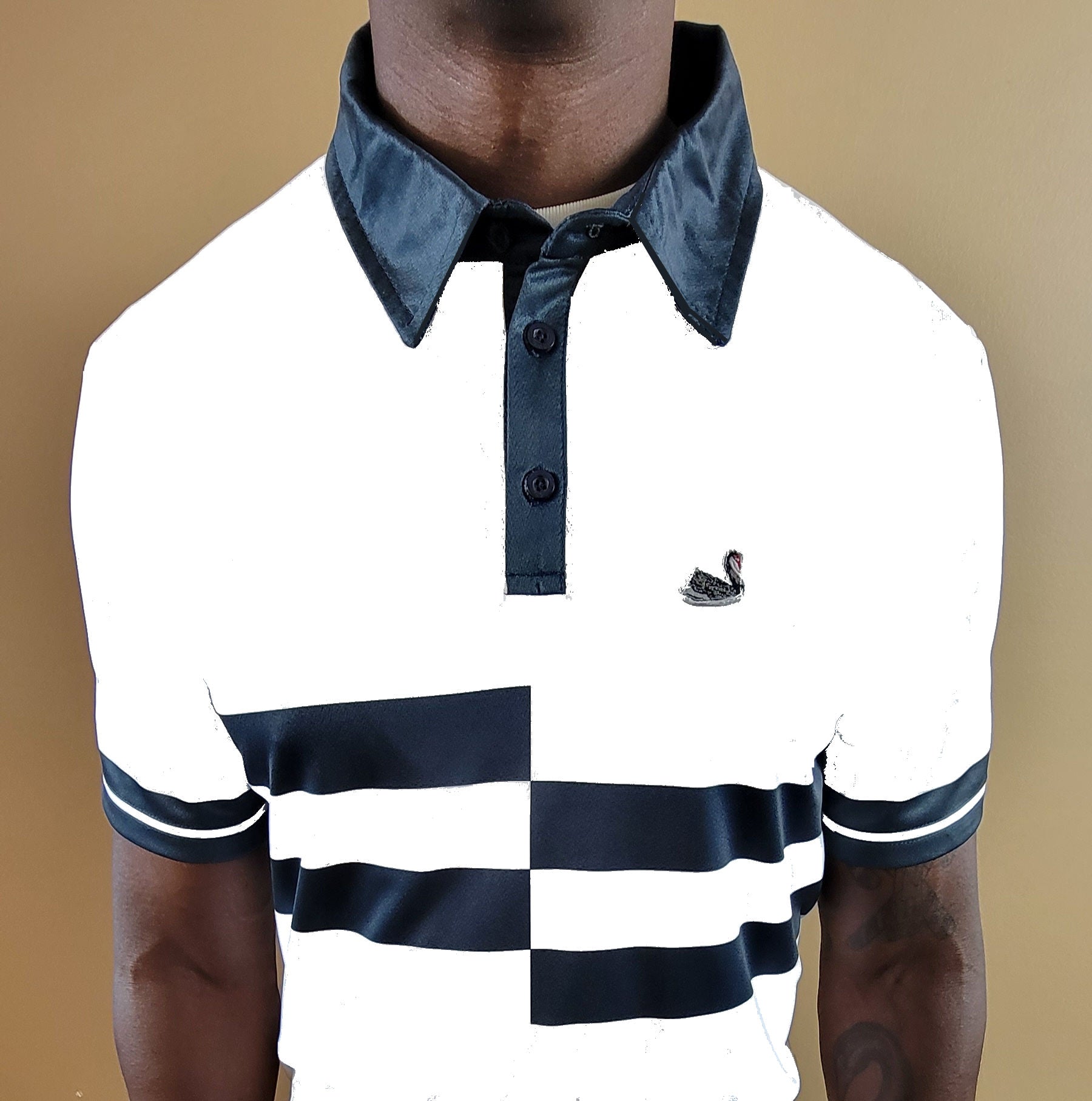 Unbalance Stripes Dri-Fit Polo