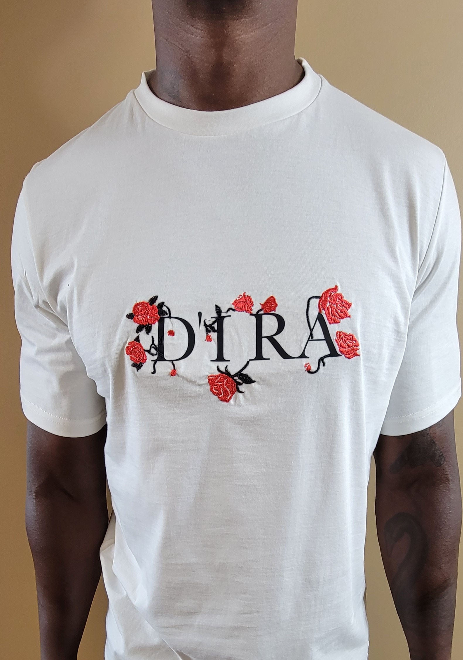 White Game of Roses T-Shirt